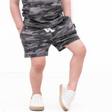 BAMBOO JOGGER SHORTS- Chris Camo - HoneyBug 
