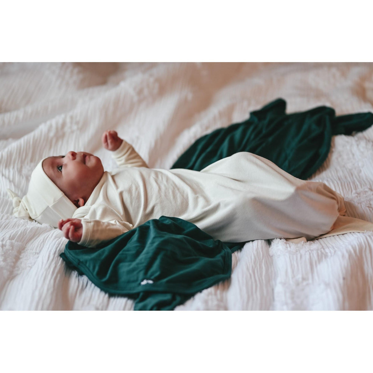 BAMBOO KNOTTED GOWN- Natural - HoneyBug 