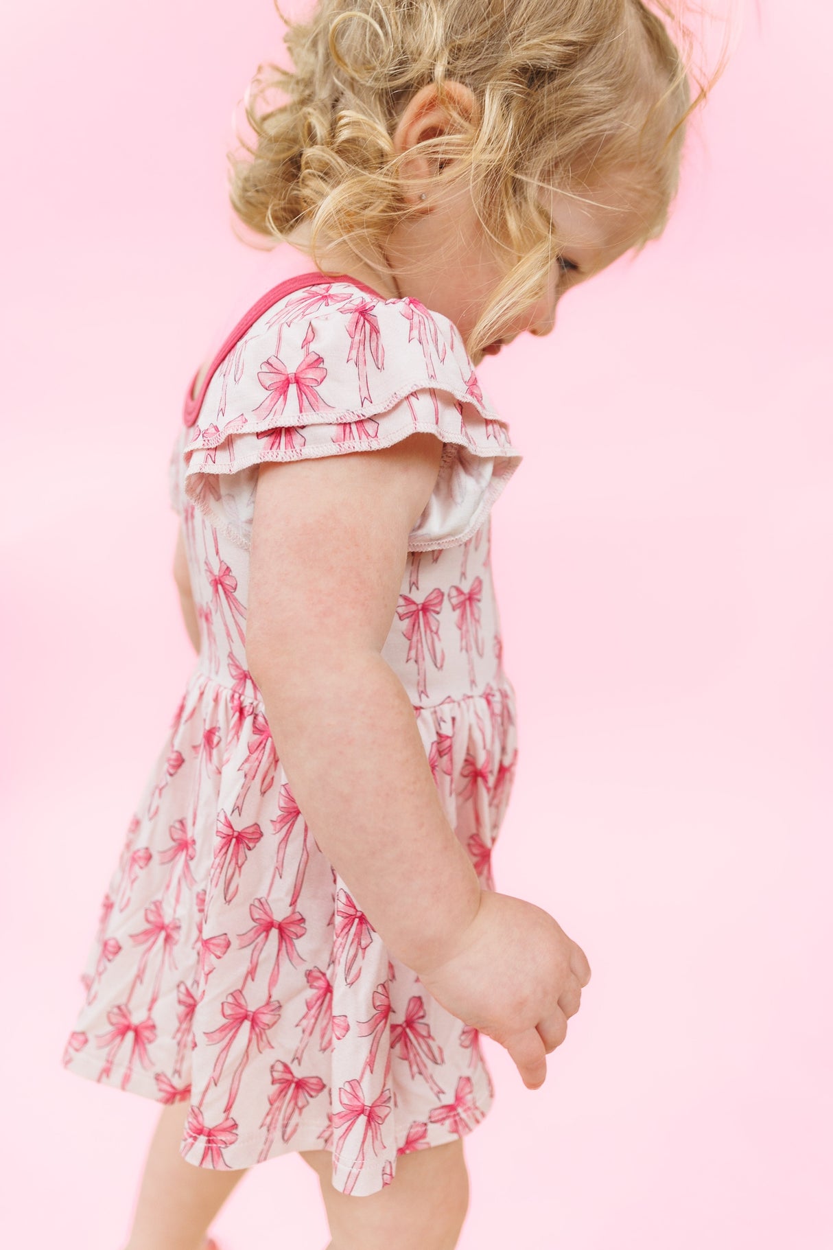 BOW CUTE DREAM BODYSUIT DRESS - HoneyBug 