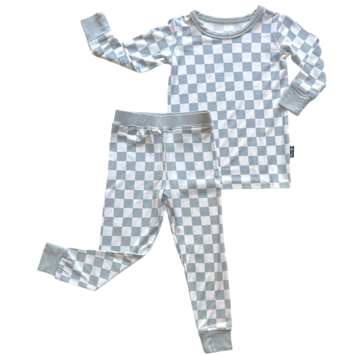LONG SLEEVE 2 PIECE SETS- Stone Check - HoneyBug 