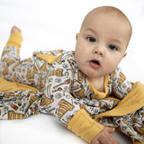 ZIP ROMPER- Tools - HoneyBug 