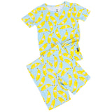 TWO PIECE SHORTIE SET- Kawaii Banana - HoneyBug 