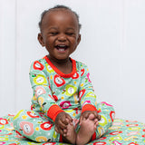 LONG SLEEVE 2 PIECE SETS- Kawaii Apple - HoneyBug 