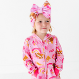 On Game Days We Wear Pink Biggie Bow - HoneyBug 