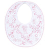 Pink Bears Trellace Bib - HoneyBug 