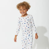 Pirate Bamboo Kids Pajamas - HoneyBug 