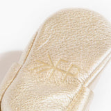 Platinum Mary Jane Baby Shoe - HoneyBug 