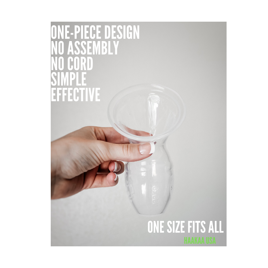 Haakaa Silicone Pump & Milk Collector Combo - HoneyBug 