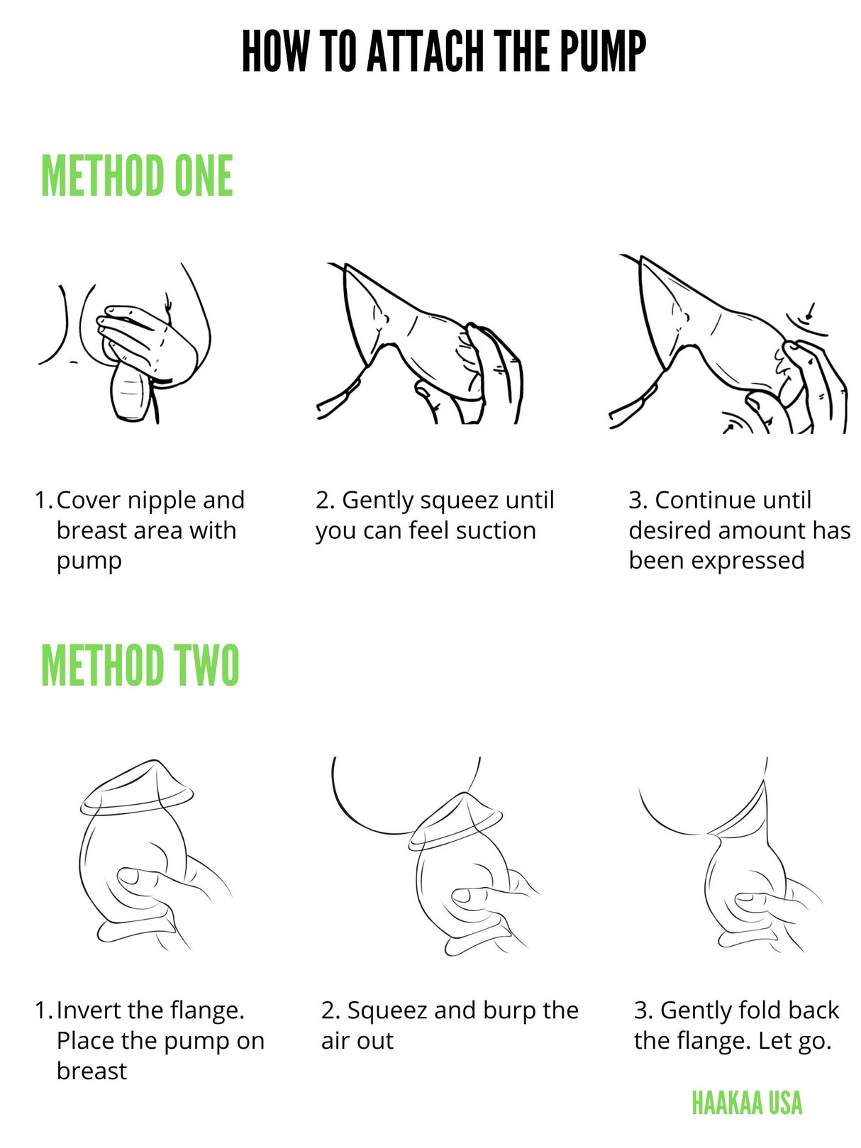 Haakaa Silicone Pump & Milk Collector Set Combo - HoneyBug 