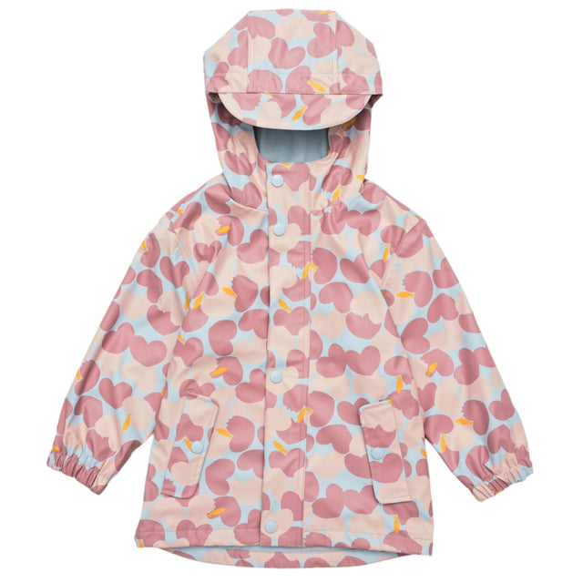 Apple Love Recycled Waterproof Raincoat - HoneyBug 