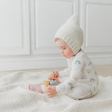 Rainbows Bamboo Convertible Footie - HoneyBug 