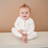Softest 2 Piece Set - White - HoneyBug 