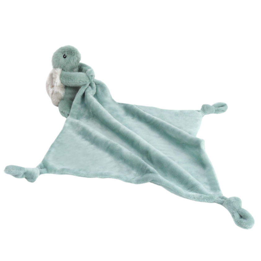 Taylor the Turtle Security Blankie - HoneyBug 