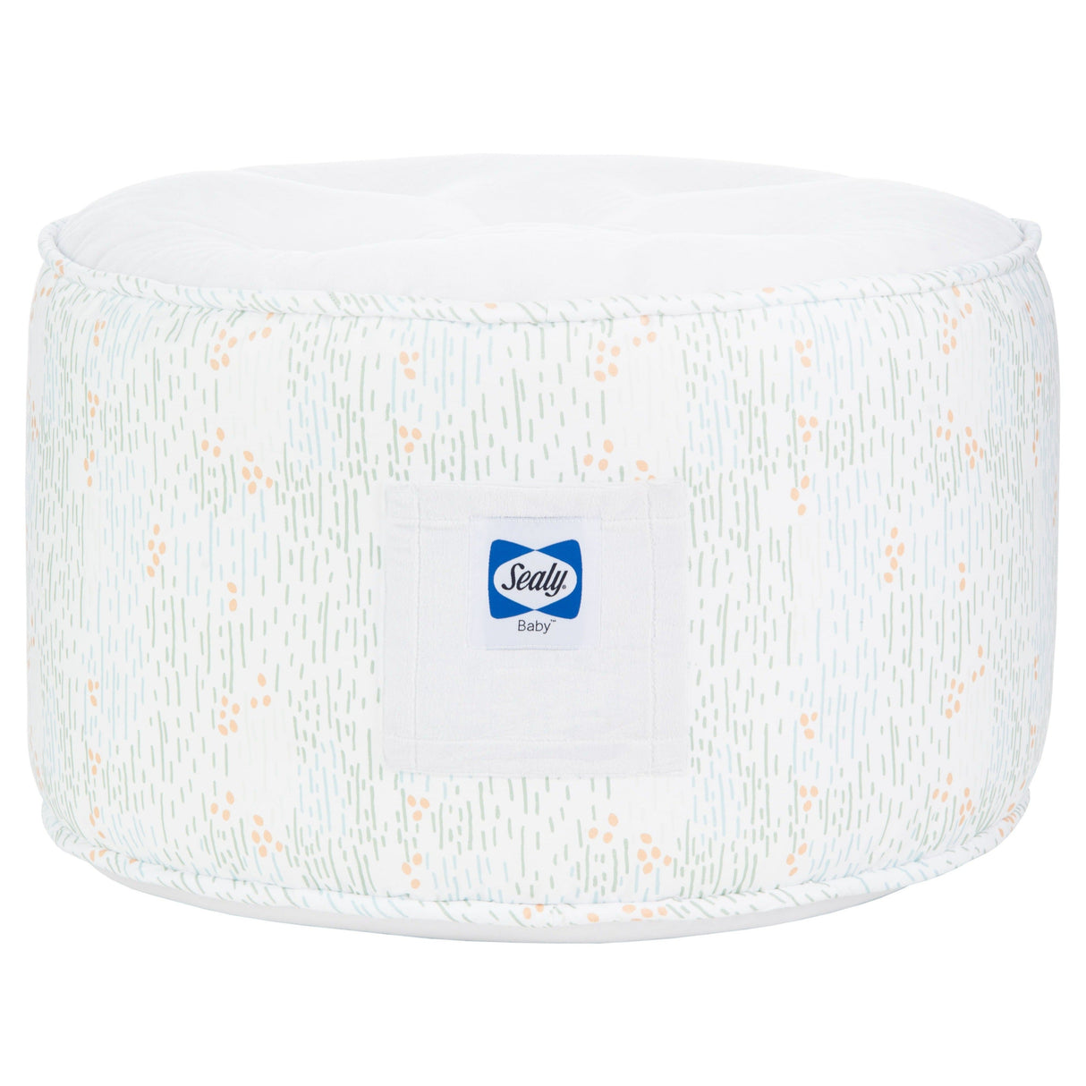 Sealy Pouf - Spring Gray - HoneyBug 