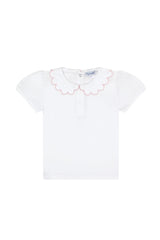 Nella Scallops Short Sleeve Tee - HoneyBug 