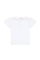 Nella Scallops Short Sleeve Tee - HoneyBug 