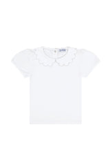 Nella Scallops Short Sleeve Tee - HoneyBug 