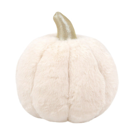 Plush Pumpkin - White - HoneyBug 