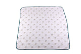 Mister Moose and Forest Arrow Cotton Muslin Newcastle Blanket - HoneyBug 