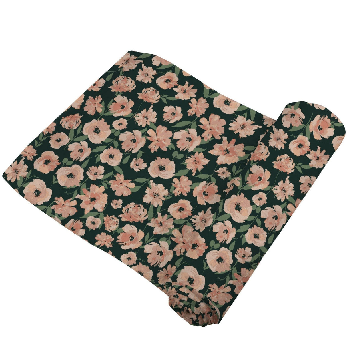 Canyon Sunset Flowers Bamboo Swaddle - HoneyBug 