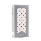 Two Hearts Bamboo Swaddle - HoneyBug 