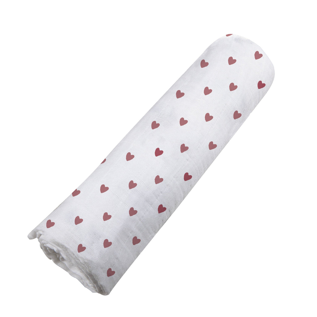 Two Hearts Bamboo Swaddle - HoneyBug 