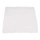 Carnelian Peaches and Black and White Polka Dot Newcastle Blanket - HoneyBug 