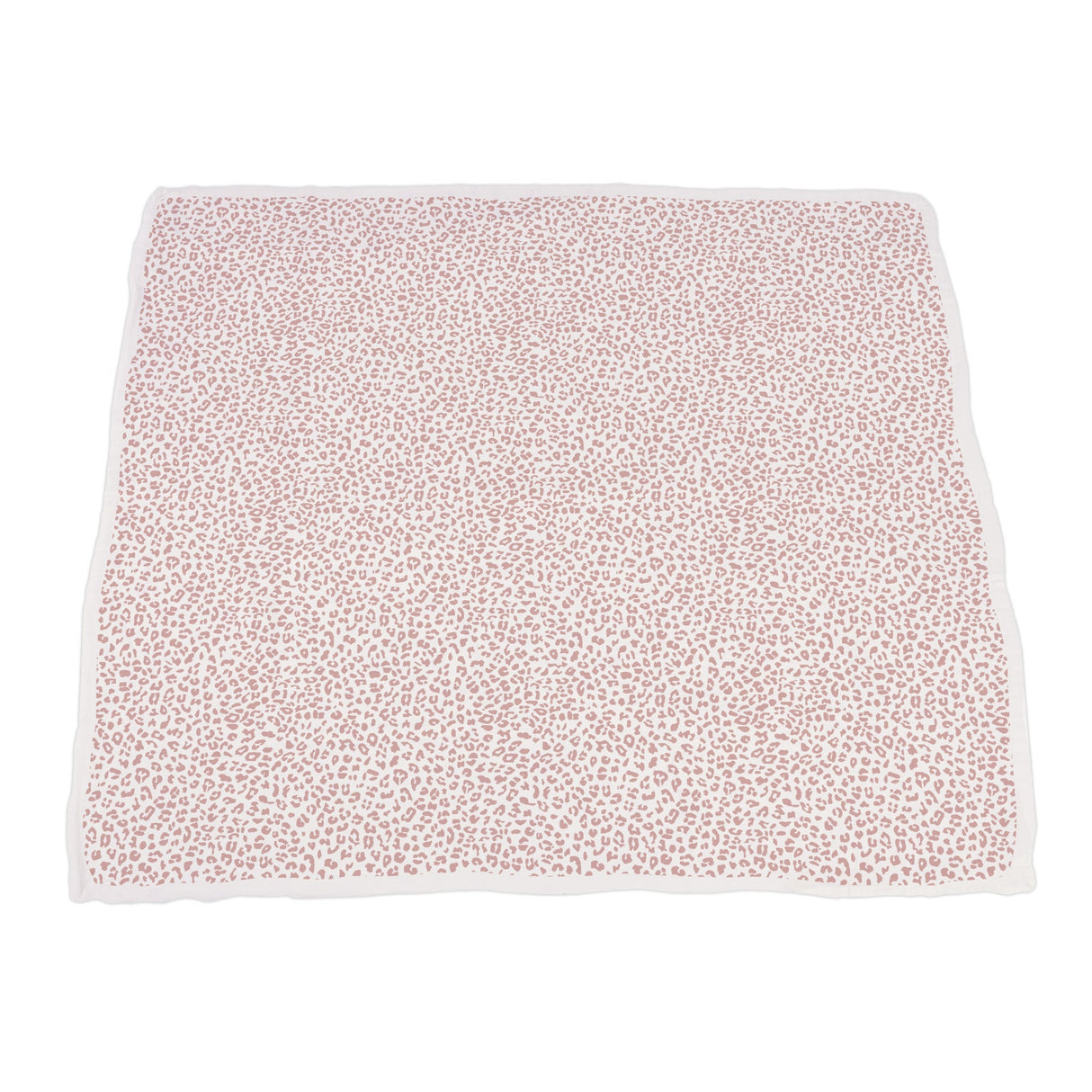 Silver Pink Orchid and Little Leopard Newcastle Blanket