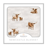 Longhorn Bamboo Newcastle Blanket
