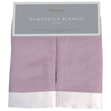 Orchid Lavender Cotton Muslin Security Baby Blankie - HoneyBug 