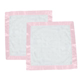 Pink Polka Dot Bamboo Newcastle Blankie - HoneyBug 