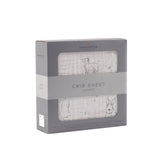 Corgi Bamboo Muslin Crib Sheet - HoneyBug 