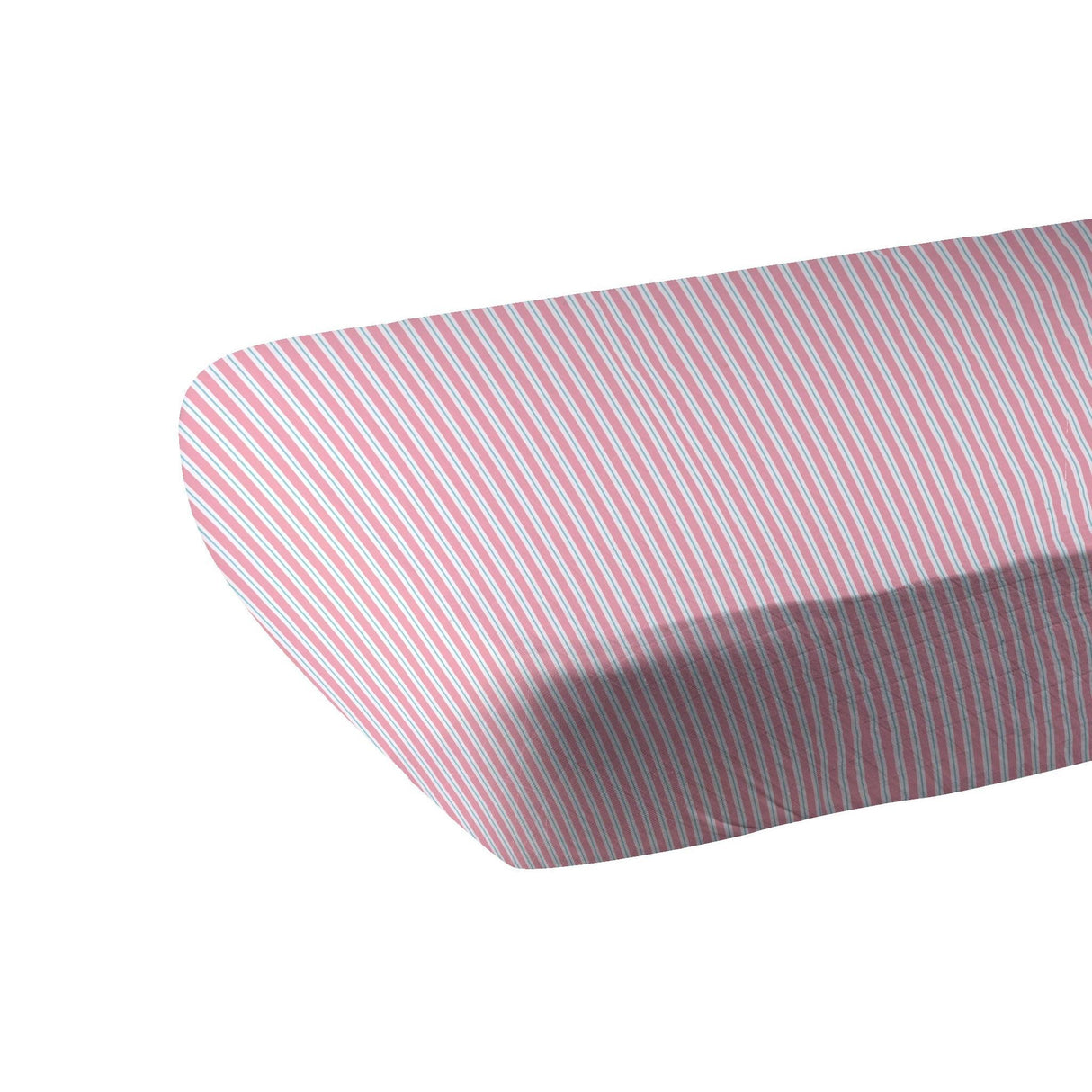 Candy Stripe Bamboo Muslin Crib Sheet - HoneyBug 