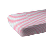 Candy Stripe Bamboo Muslin Crib Sheet - HoneyBug 