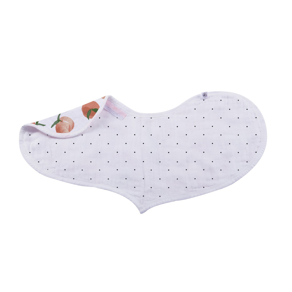 Canyon Sunset Bamboo Heart Bib 2PK - HoneyBug 