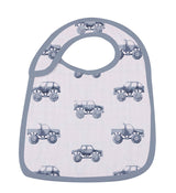 Rough Terrain Cotton Snap Bibs 3PK - HoneyBug 