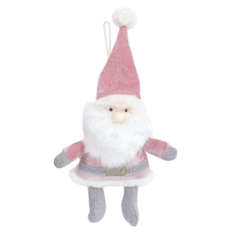 Santa Claus Ornament Pink - HoneyBug 