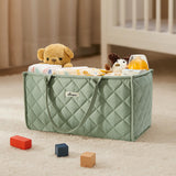 Quilted Diaper Caddy Organizer