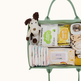 Quilted Diaper Caddy Organizer