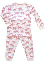 Pink Cheetah Pajama Set - HoneyBug 