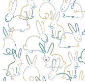 tank romper | bunnies - HoneyBug 