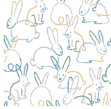 hooded bath towel | bunnies - HoneyBug 