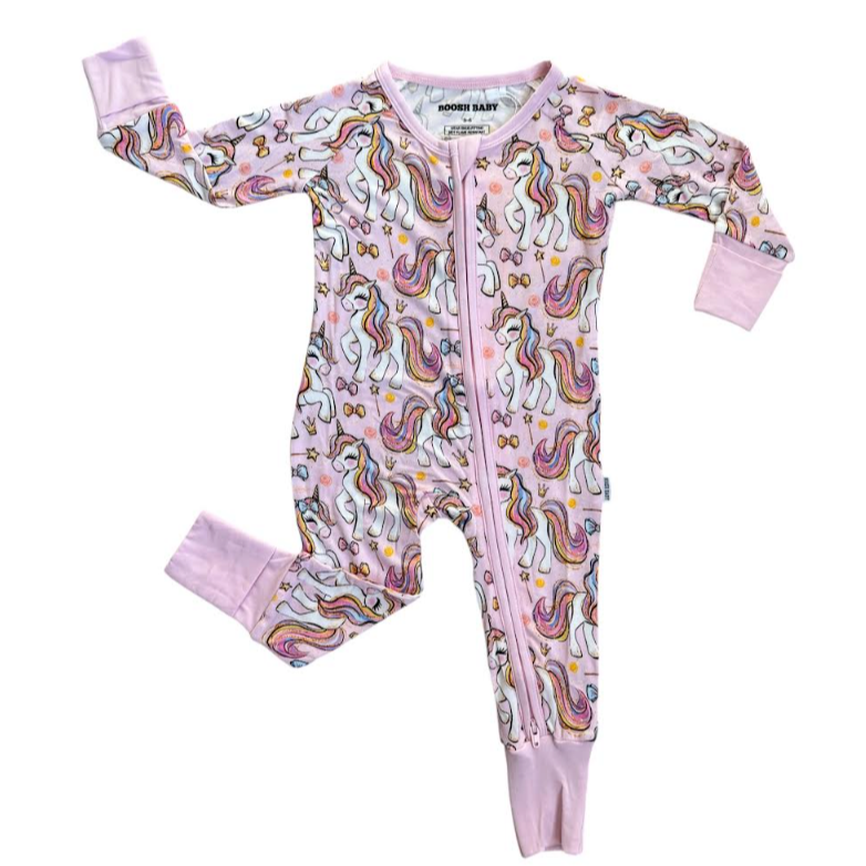 Pink Unicorn Zippy - HoneyBug 