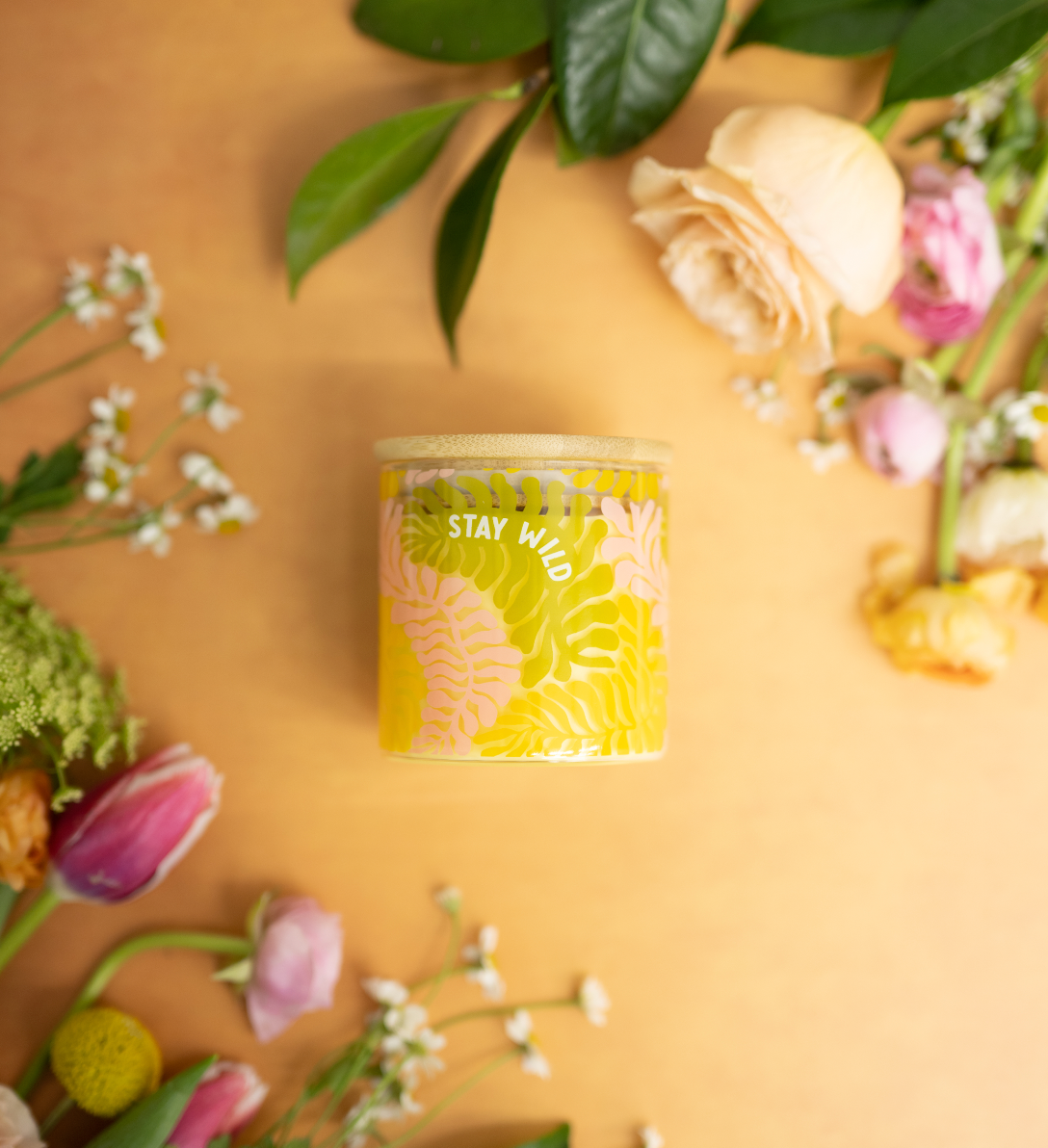 Stay Wild • 14 oz Candle - HoneyBug 