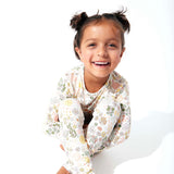 Fall Floral Bamboo Kids Pajamas - HoneyBug 
