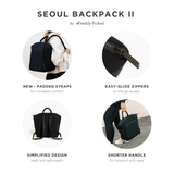 Sage Seoul Neoprene Backpack II - HoneyBug 