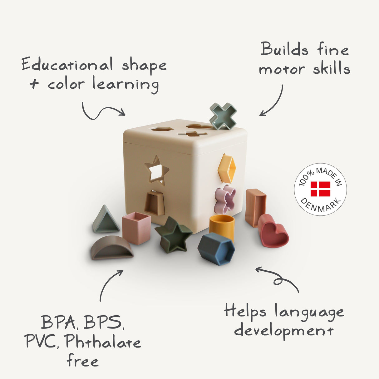 Shape Sorting Box - HoneyBug 