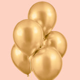 Gold Chrome Pack - 25 Metallic Balloons