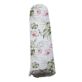 Silver Pink Orchid Swaddle