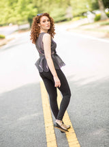 Snapback™ Postpartum Leggings - Black - HoneyBug 
